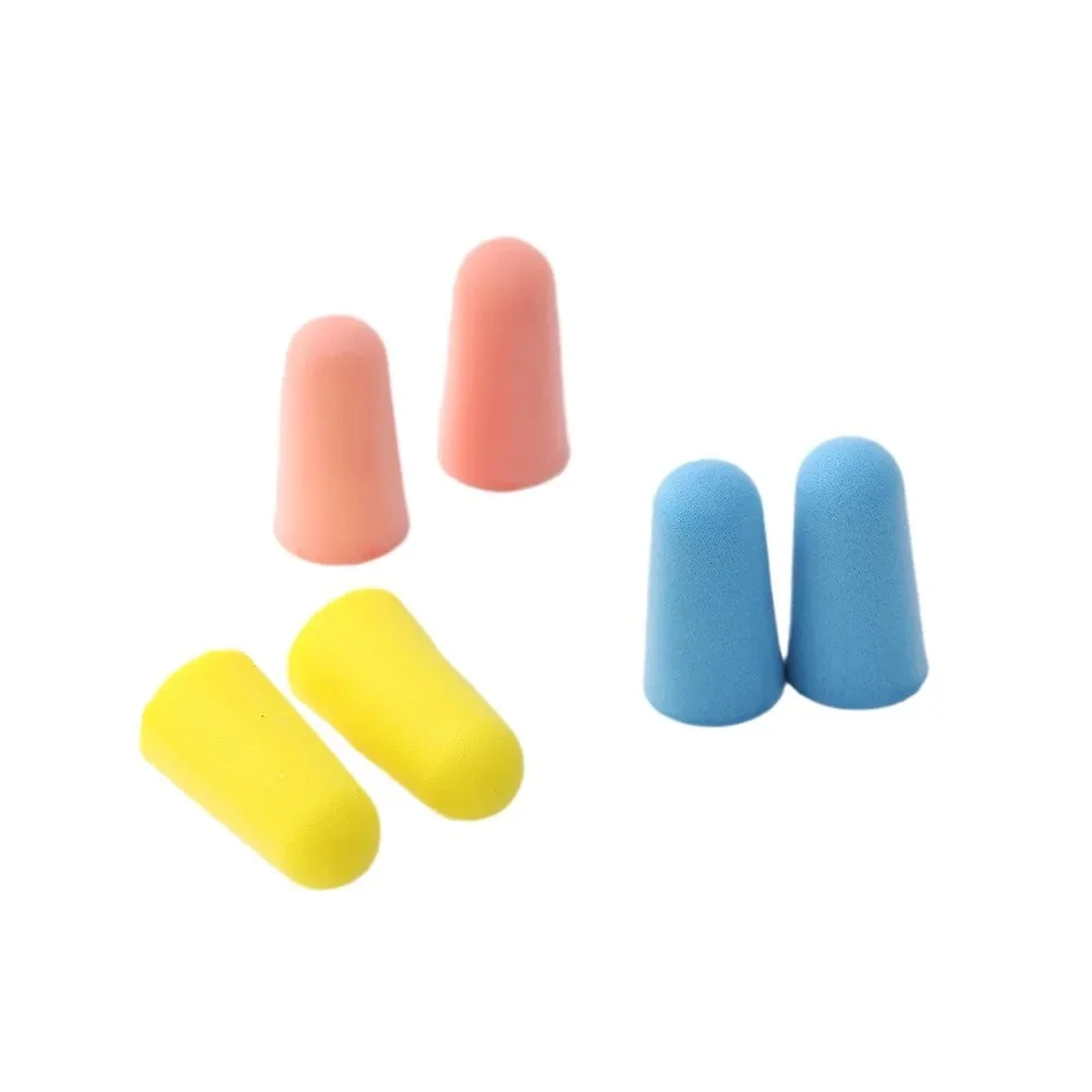 10 pairs of earplugs noise reduction sleep foam plugs Reuse snoring earplugs sound insulation sleep earplugs