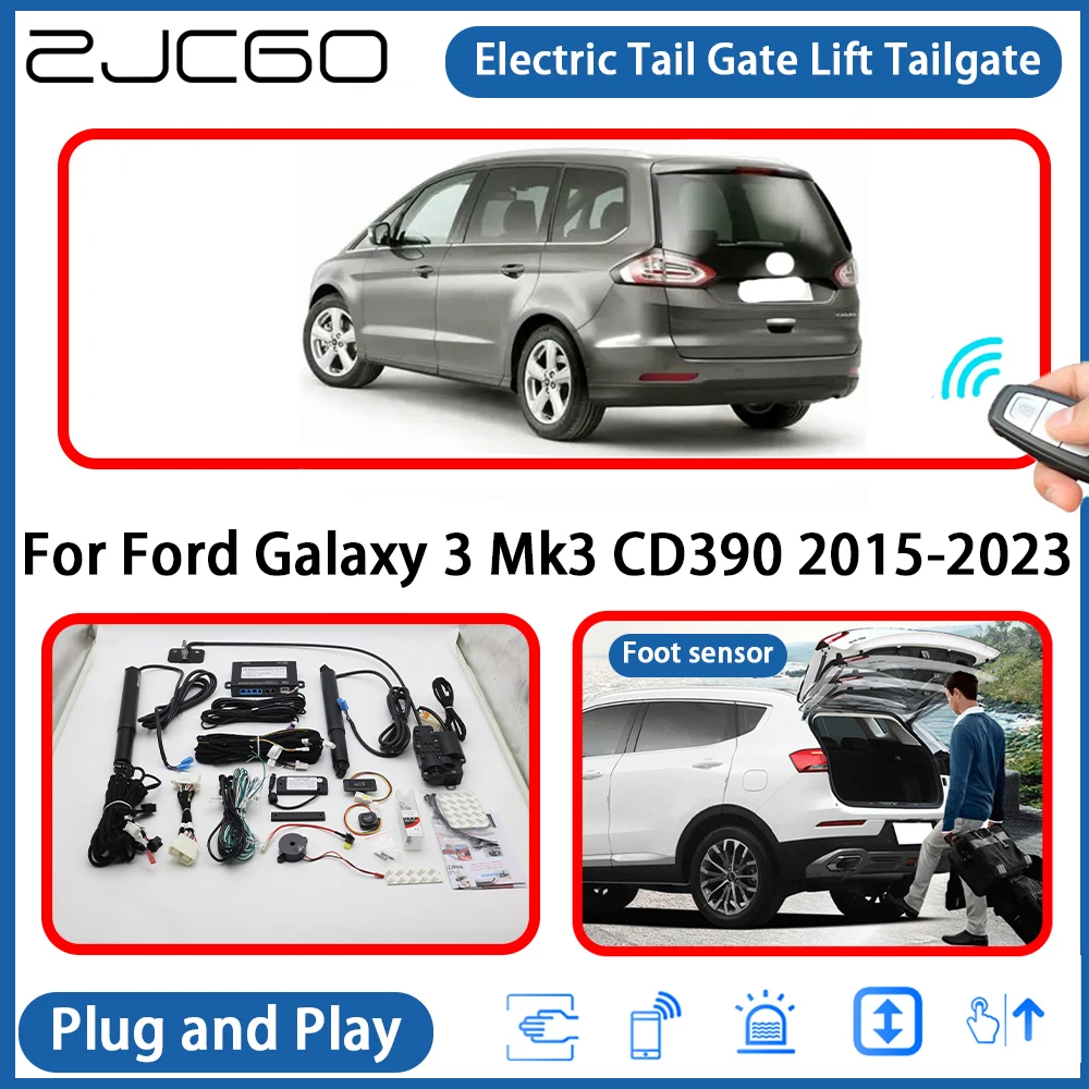 

for Ford Galaxy 3 Mk3 CD390 2015-2023 Automatic Powered Tailgate Power Liftgate Electric Tail Gate Lift Assisting System