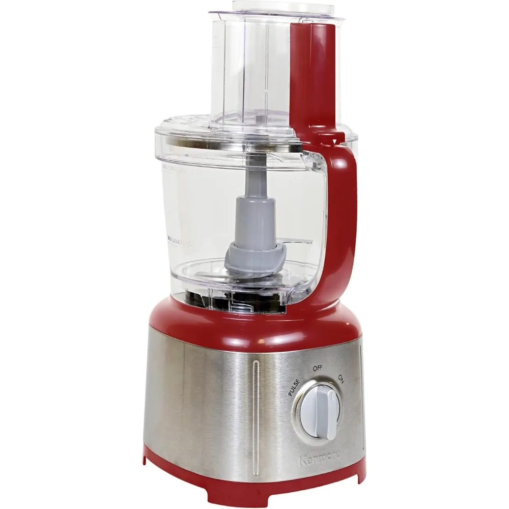 

Food Processor and Puree Blender Food Chopper Electric with Functions of Reversible Vegetable Slicing/Shredding Disc Cho