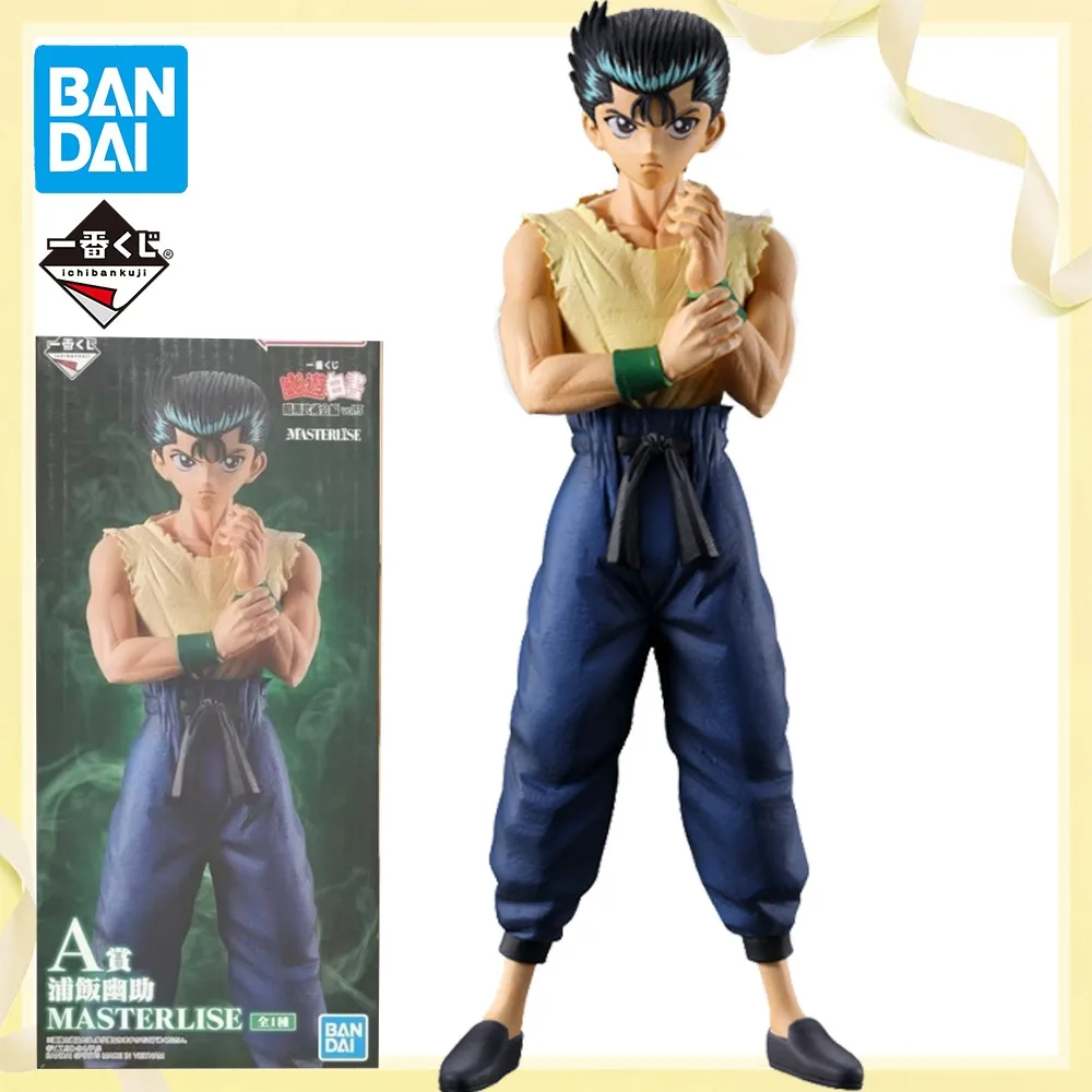 

100% Оригинальная коллекционная фигурка Bandai Spirits Ichiban Kuji, Урамэши Юсуке (Приз), модель аниме-персонажа, украшение, коллекционная игрушка