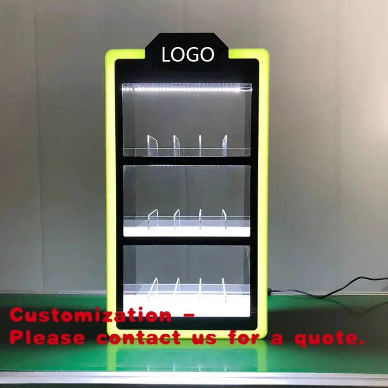 

Customize.Acrylic Display Cabinet with Multiple Tiers Efficient Item Display