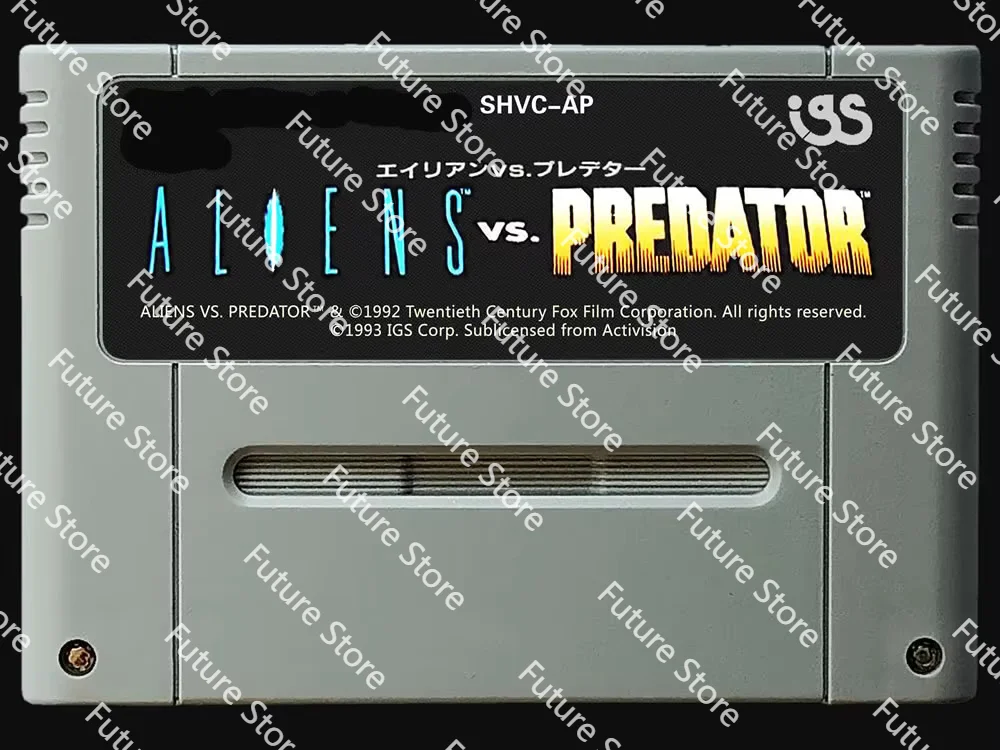 ألعاب 16 بت ** كائنات فضائية مقابل. المفترس (إصدار NTSC الياباني!!)