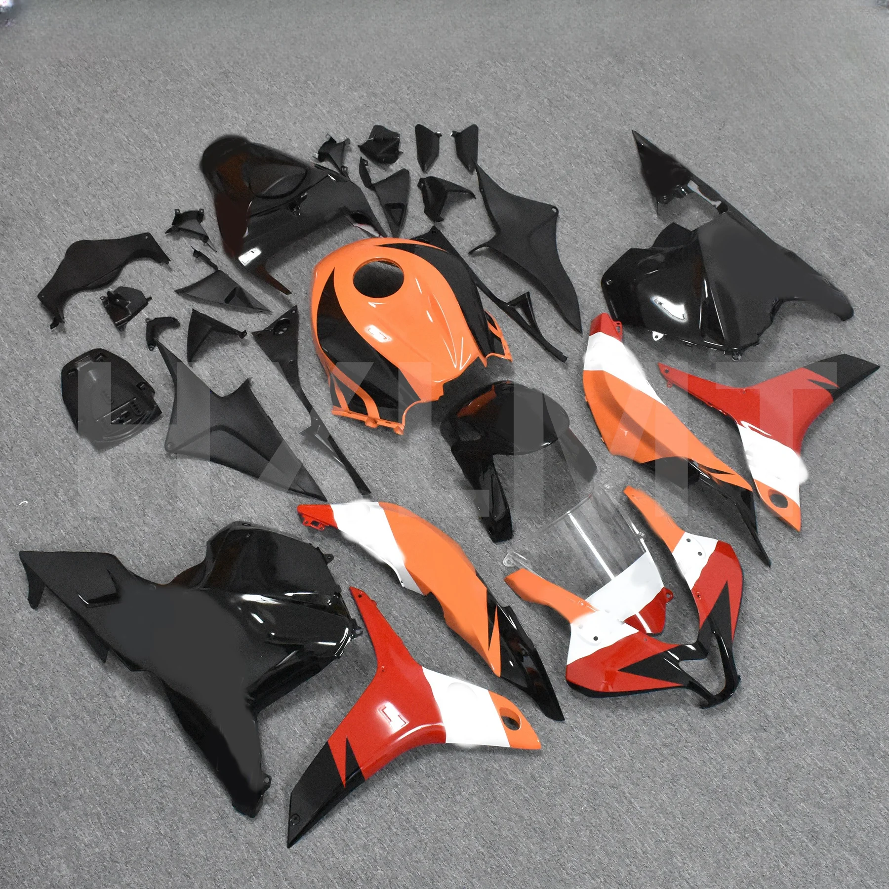 

For HONDA CBR600RR F5 2009 2010 2011 2012 Customizable Fairing CBR 600RR F5 09 10 11 12 Black Red Fairings CBR 600 RR