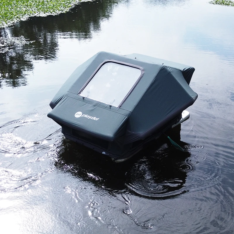 Inflatable Floating Tent Waterproof Air Tent Lake Beach Outdoor Camping Adventure Sleeping Floating for Water Games