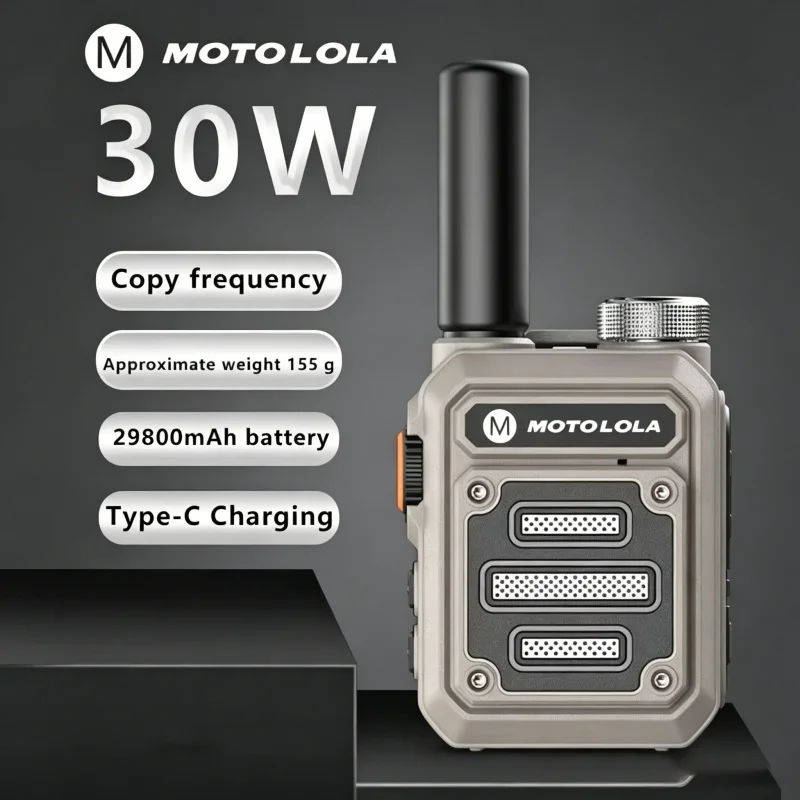

Motolola Mini Walkie Talkie 2 Pack Long Range Portable Two-Way Radio COD Available