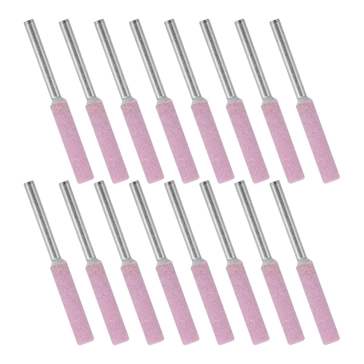 새로운 16Pcs 전기 톱 숫돌 연삭 돌 4.8mm 선명 도구 돌 버 체인 톱 숫돌 파일 교체 도구