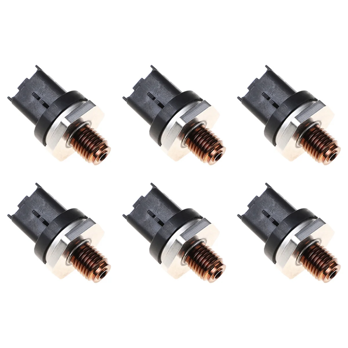 

6X Fuel Rail Pressure Sensor Pressure Relief Valve Sensor Transducer for Peugeot 0281002797 0281006507 0281002283