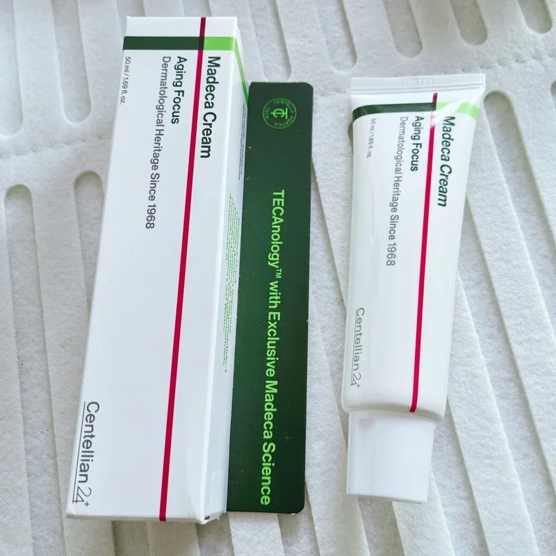 Madeca Centella Moisturizing Cream Time Reverse Tight Lifting Purple Face Cream Deep Hydration Brightening Lightweight Skin Care