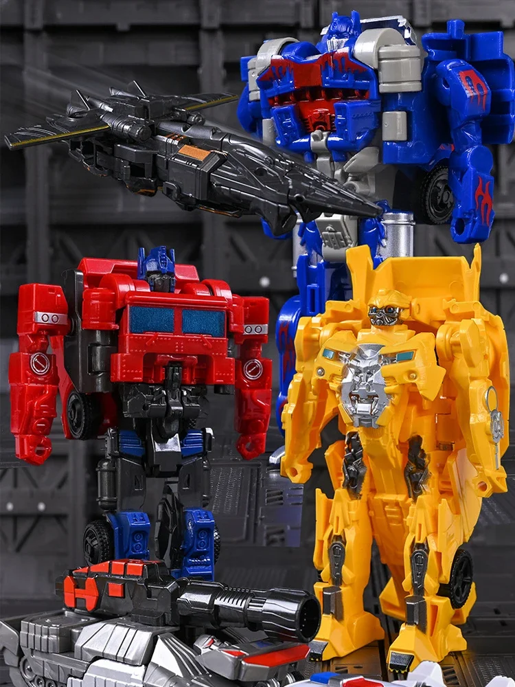 Transformation voiture Anime Robot modèle une étape déformation Robot jouet enfant Puzzle jouet déformation voiture figurine modèle jouets cadeau