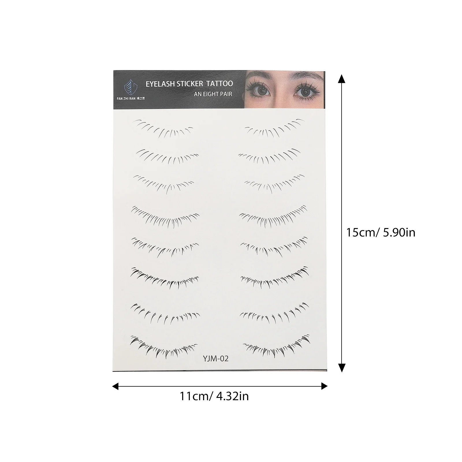 5 個下まつげステッカー 5 シートつけまつげタトゥー女性のためのナチュラルルック高粘着メイクツールパーティー結婚式の夜