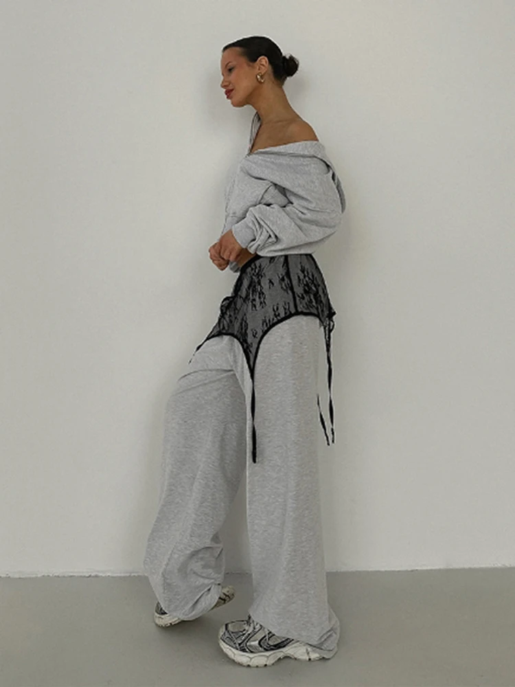Hochgeschnittener Rock mit Spitzenbesatz und Po-Flap für Damen, Sexy Rockverlängerung, Transparenter Blumenmuster-Overlay-Rock mit Taillenbund, Damen-Partykleidung – Detail 16