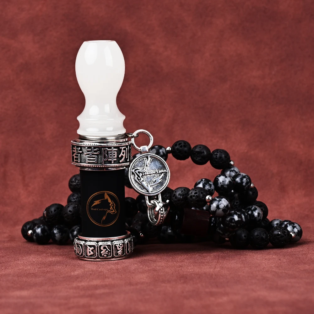 

Wolfcoolvape оригинальные светящиеся аксессуары для кальяна из смолы, внешняя торговля, популярный новый кальян, разноцветный мундштук для кальяна