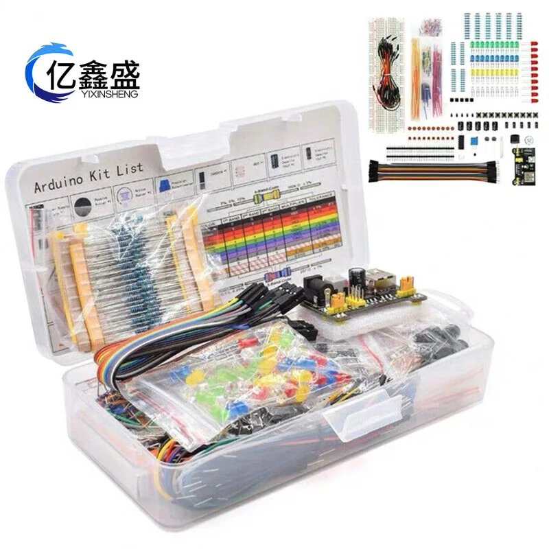830Hole Breadboard Kit MB-102ApplicableUNO R3Component Package Beginner's Starter Kit Boxed
