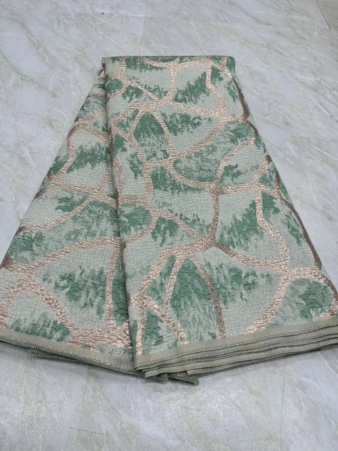 

African Brocade Lace Fabric 2024 High Quality Nigerian French Jacquard Tulle Lace for Women Wedding Evening DressCW5903