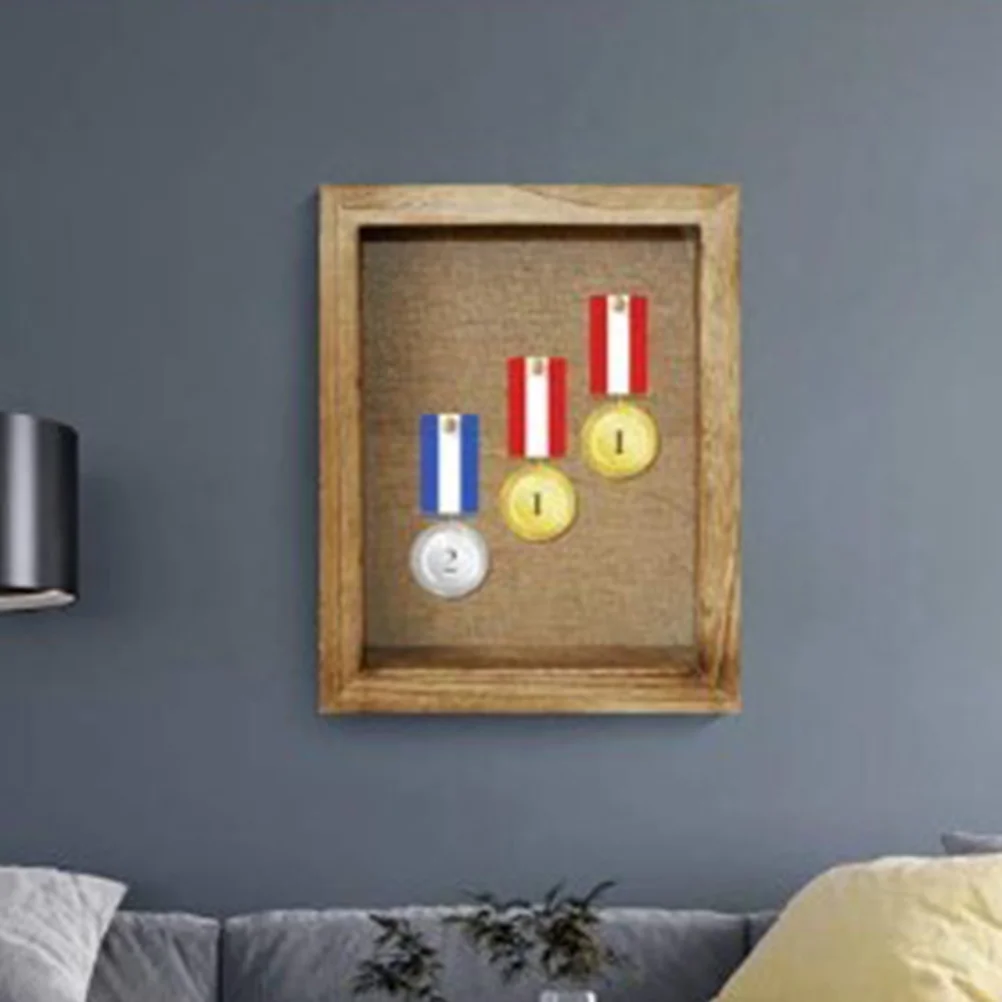

Wooden Specimen Display Box Transparent Memory Case Natural Wood Crafted Long Lasting Elegance Shadow Box Frames For