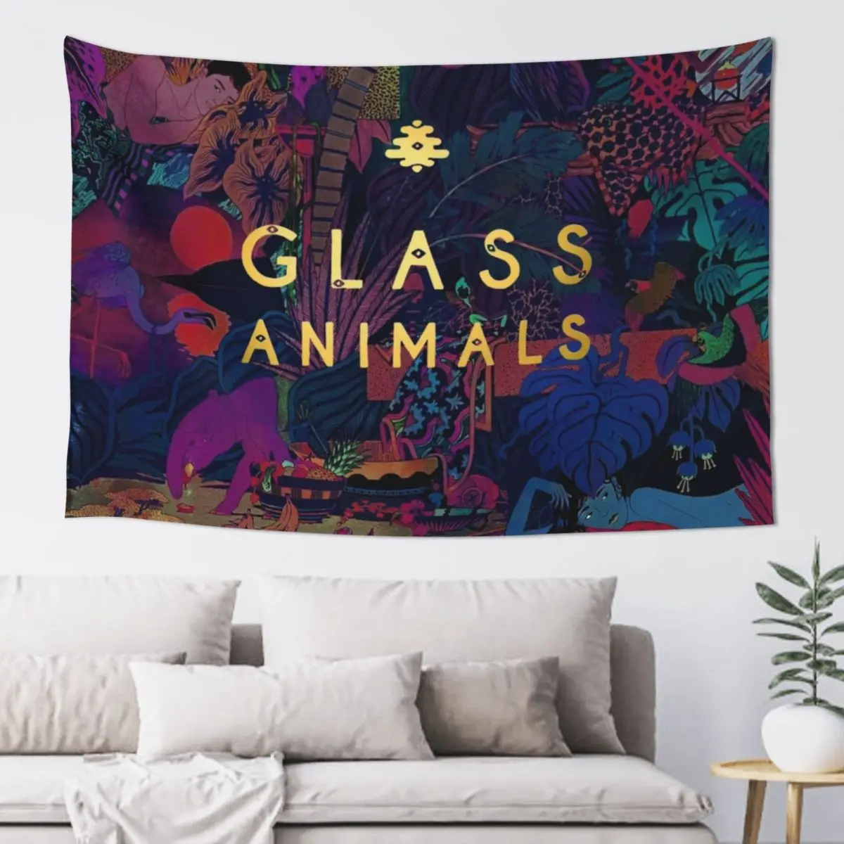 

Glass Animals Tapestry Decoration Pictures Room Wall Room Decor For Girls Room Decor Tapestry