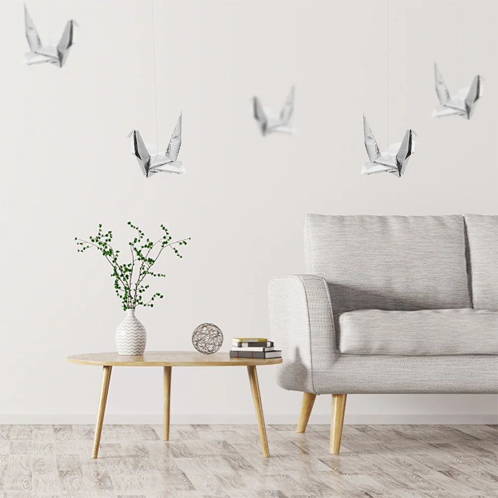 100 ورقة من الورق المصنوع يدويًا من ورق اوريغامي لتزيين الحرف المربعة القابلة للطي