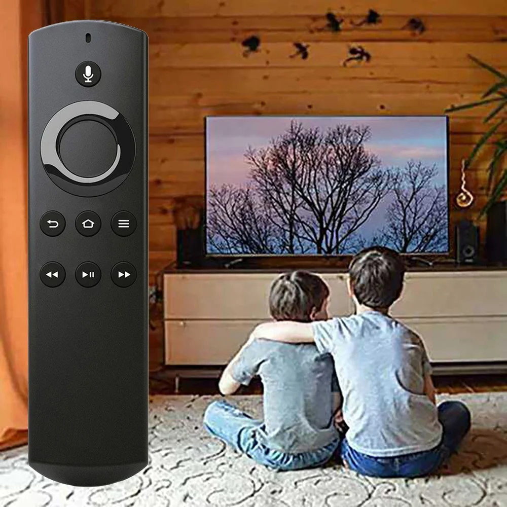 PE59CV-Remote Controle para Amazon Fire Box, Voz Fire TV Stick Box, Controle Remoto de Mídia, DR49WK