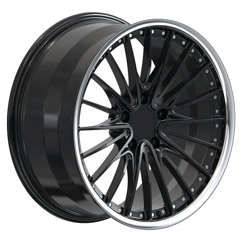 

2 Piece Custom Wheel 6061-T6 Aluminum Forged Car Rim Forged Alloy Wheel 19 5x112