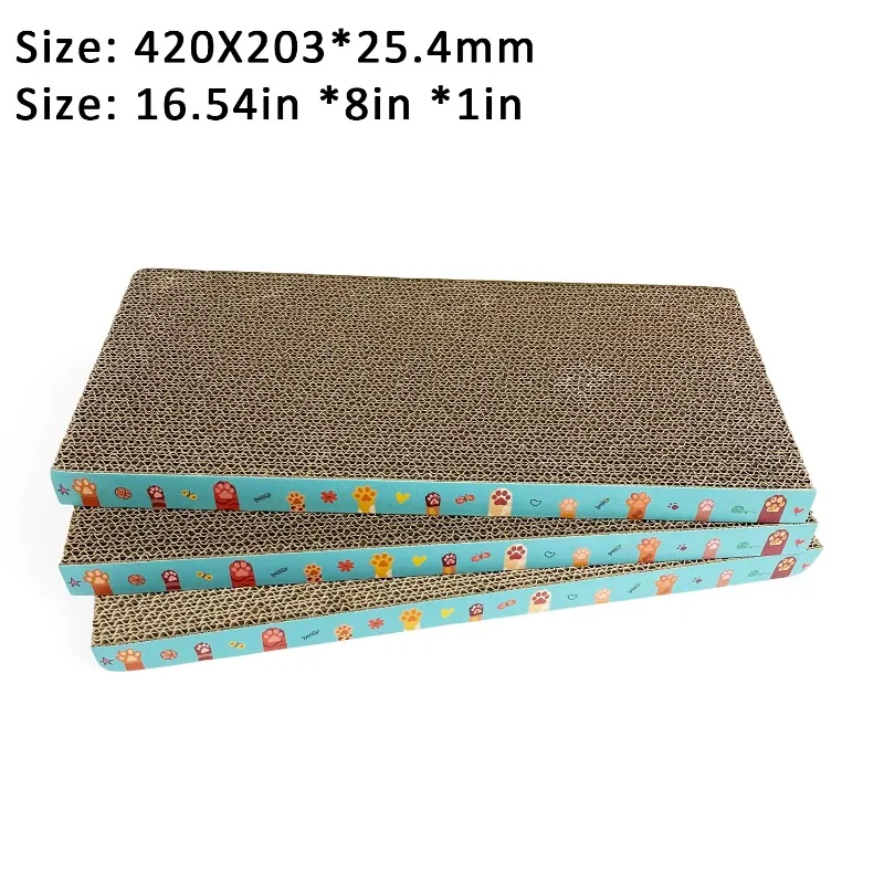 3 packs refill reversible cat scraper pad durable protection furniture reversible cat scraper