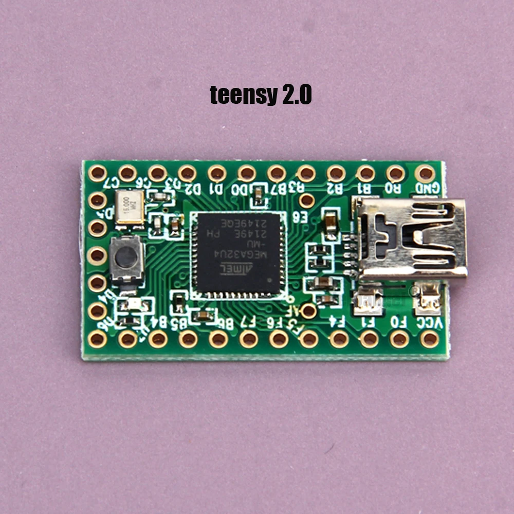 Teensy++ 2.0 AT90USB1286 USB Keyboard Mouse For Arduino AVR Experiment Board U Disk Teensy 2.0 ATMEGA32U4 Game Console Accessori