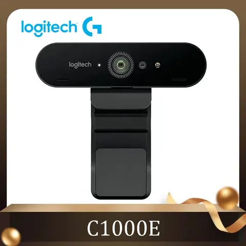 Logitech BRIO C1000e 4K Ultra HD 1080p Webcam Built-in-microphone Wide Angle Camera Video Conference Webcam