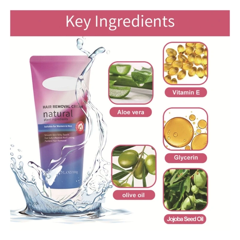 ครีมกำจัดขนถาวรไม่เจ็บปวด Intimate Part ขารักแร้ Depilatory สำหรับ Man Women Whitening Body Care ผลิตภัณฑ์