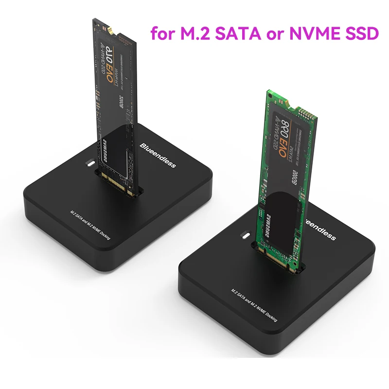 Blueendless Externe SSD Harde Schijf M.2 SSD Behuizing 10G Online Lezen Schrijven Snelheid SSD Case Voor M.2 SSD Docking Station