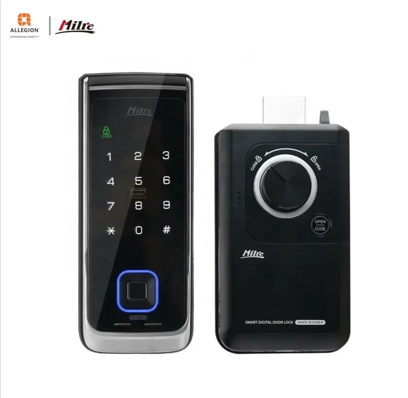 MI-580S-Smart lock about  electronic lock fingerprint smart door lock drawing panel