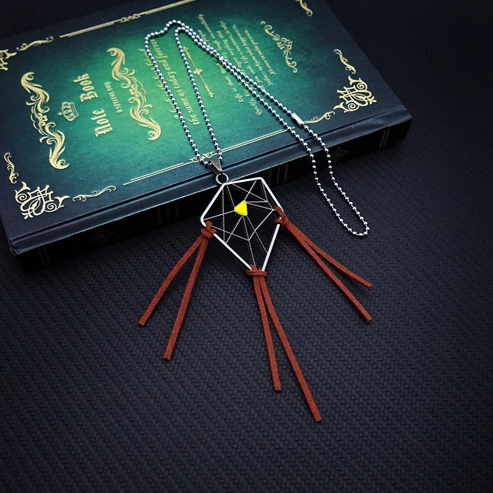 Death Stranding Necklace for Women Men Dream catcher Metal Necklaces Game Jewelry Pendant Chains Choker Collares Charm