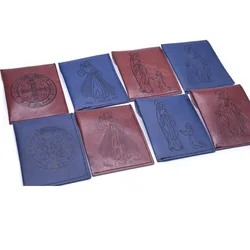 PU Leather Necklace Rosary Gift Bag Miraculous Saint Benedict Fit 8mm 6mm 4mm Jewelry