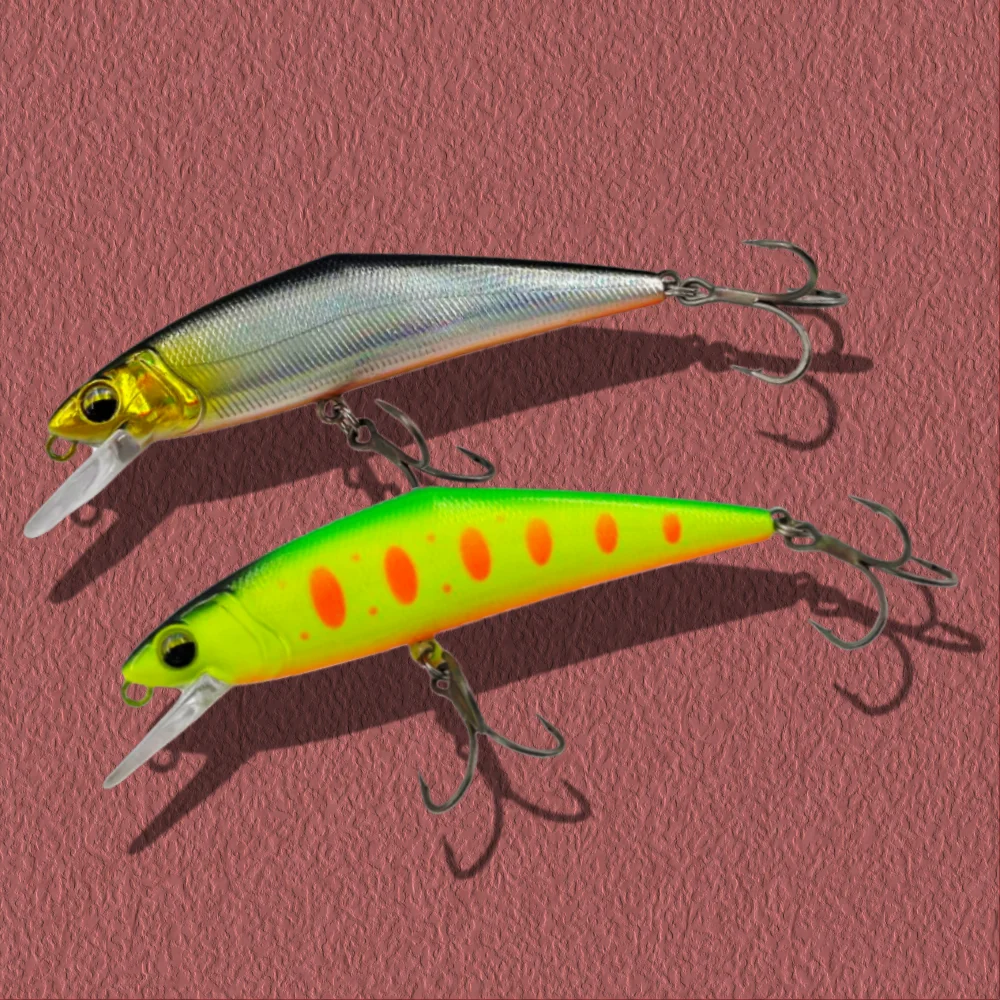 1Pcs 63/72/85mm Smith D-contact Sinking Minnow Fishing Lure Jerkbait Wobbler Bait Pesca Salmon Trout Catfish Walleye Accessories