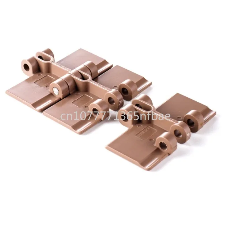 82.6mm flat top chain conveyor POM single hinge, 820K325 plastic chain plate