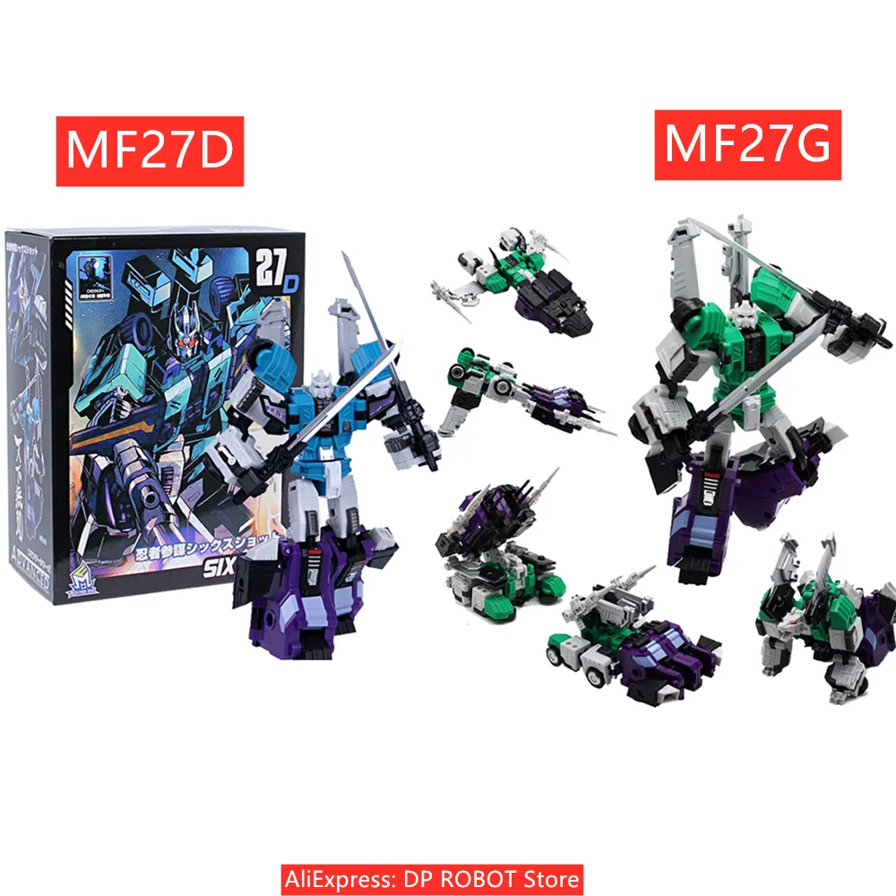 estoque mft transformacao mf mf27d mf27g g1 sixshot mf27d mf 27g seis lados soldado figura de acao robo com caixa em 01