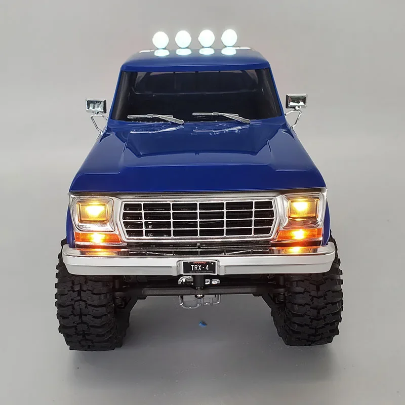 TRX4M Front and Rear Lighting System Dome Light Upgrade for 1/18 RC Crawler Car Traxxas TRX4-M Ford F150