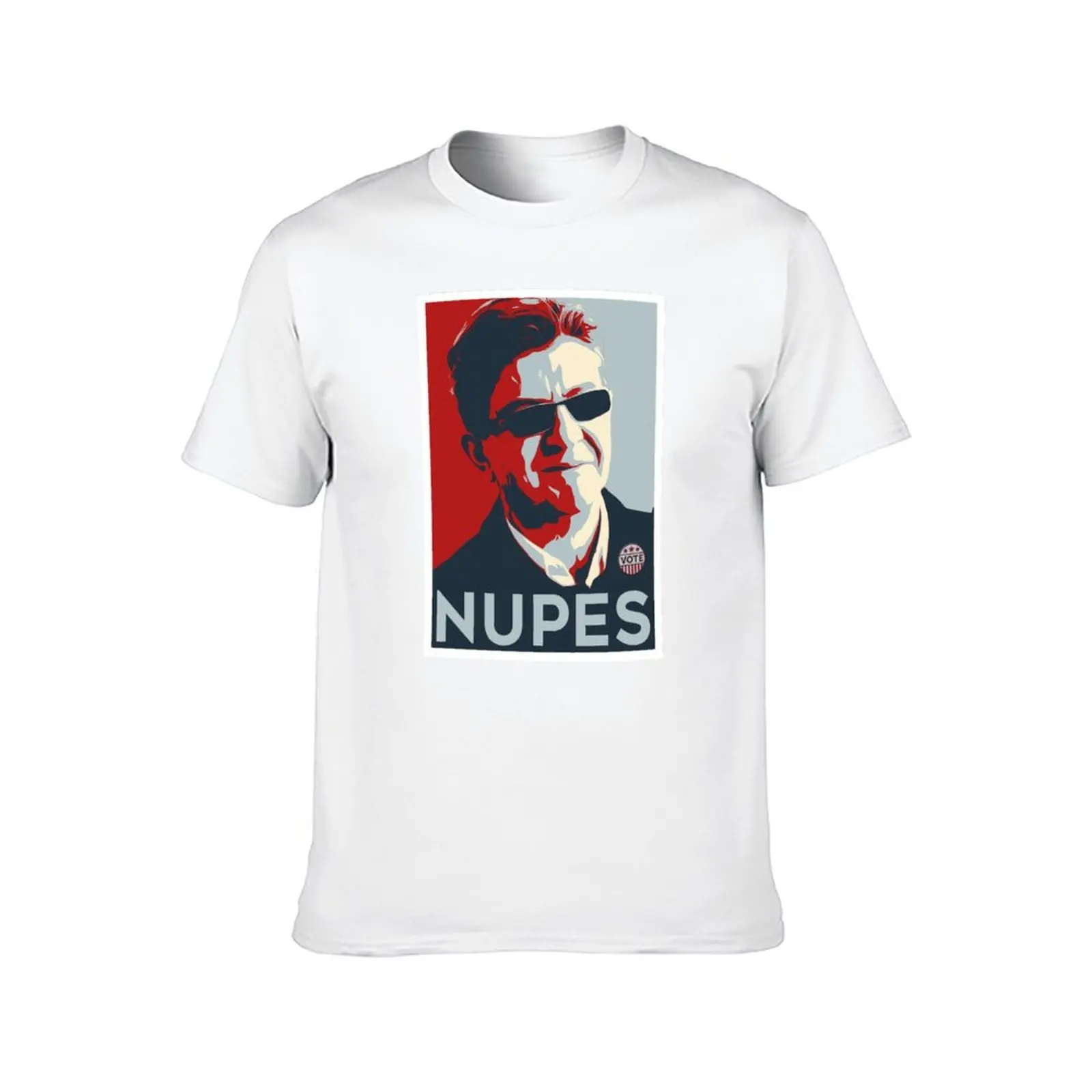 Nupes جان لوك Melenchon JLM التشريعي الانتكاري تي شيرت رجل تي شيرت القطن الثقيل تي شيرت للرجل القطن تي شيرتات عجيبة #2