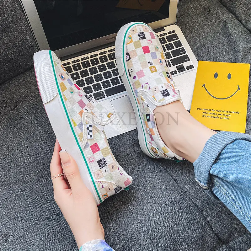 Shoes for Women Men Canvas Shoes Fashion Couple  Flat Skate Shoes Casual Man Female Sneaker Tenis Feminino Zapatillas Mujer