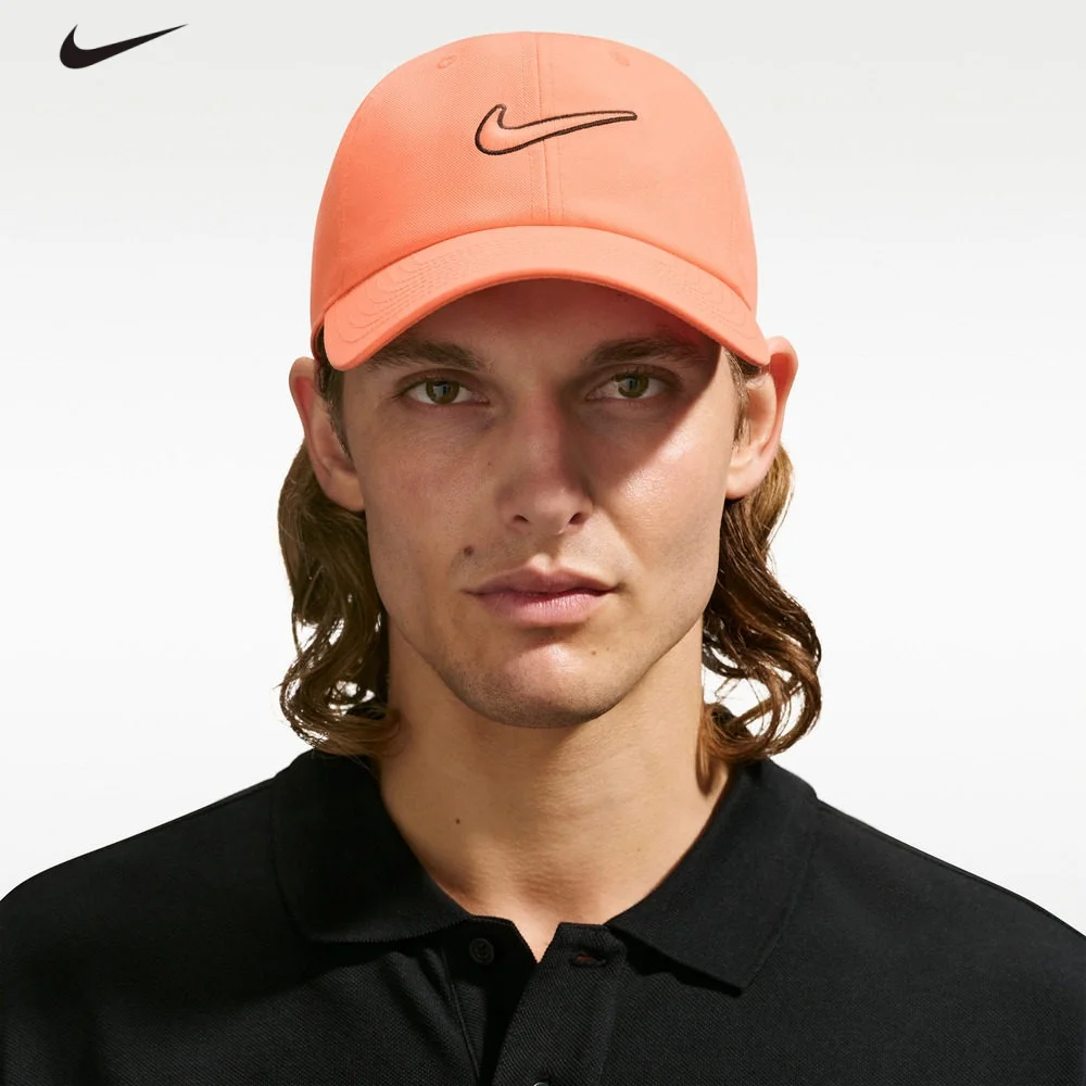 Unisex Nike U NK CLUB CAP U CB SWSH L Sunshade Running Hat FB5369 835 Breathable Adjustable Sports Cap for Men and Women