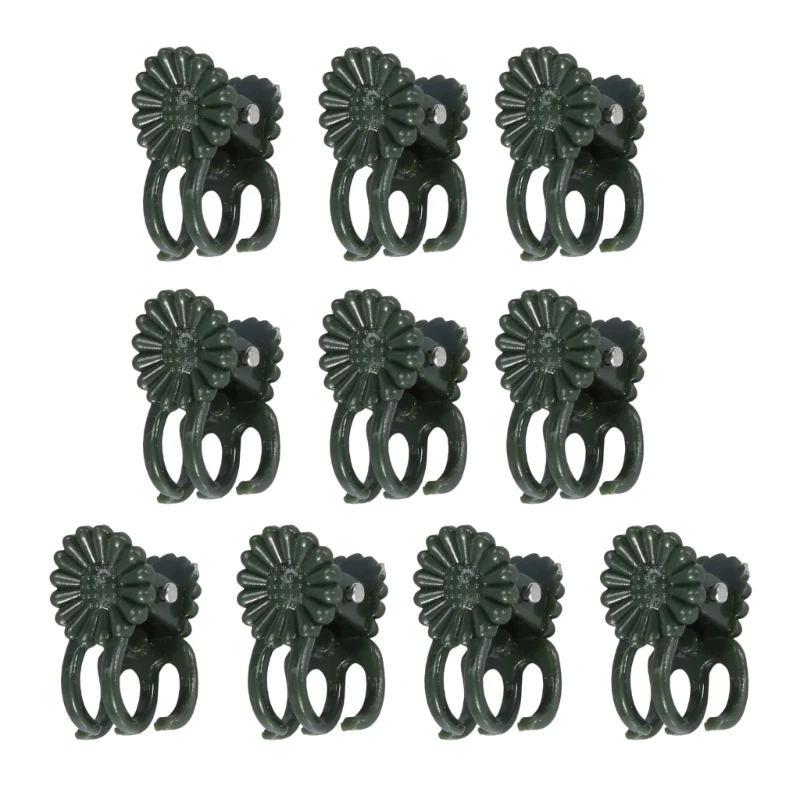 20/40/100 pz Pianta Clip Orchidea Clip Fiori e Vite Clip Supporto Stelo Vite Coltivazione Pianta Stelo Vite Orchidea clip