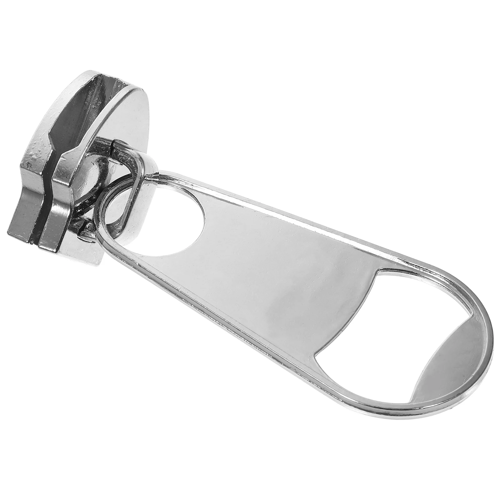 

Magnetic Bottle Opener Zipper Shaped Stainless Steel Portable Beer Opener Creative Fridge Magnet Beer Bottle Opening Tool