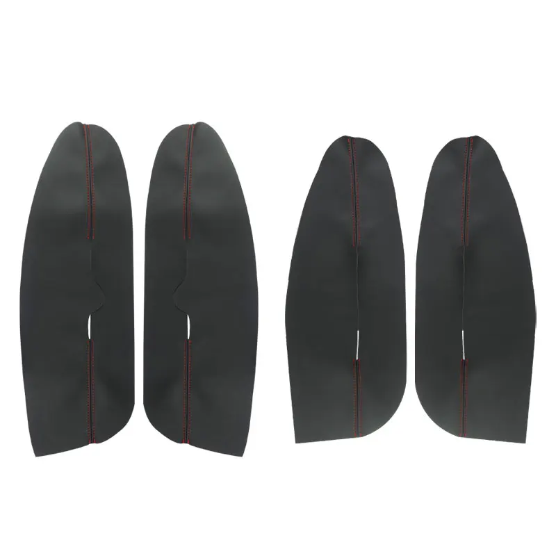 Soft Leather Door Armrest For Peugeot 408 2010 2011 2012 2013 Car Interior Door Panel Armrest Cover Skin Protective Trim