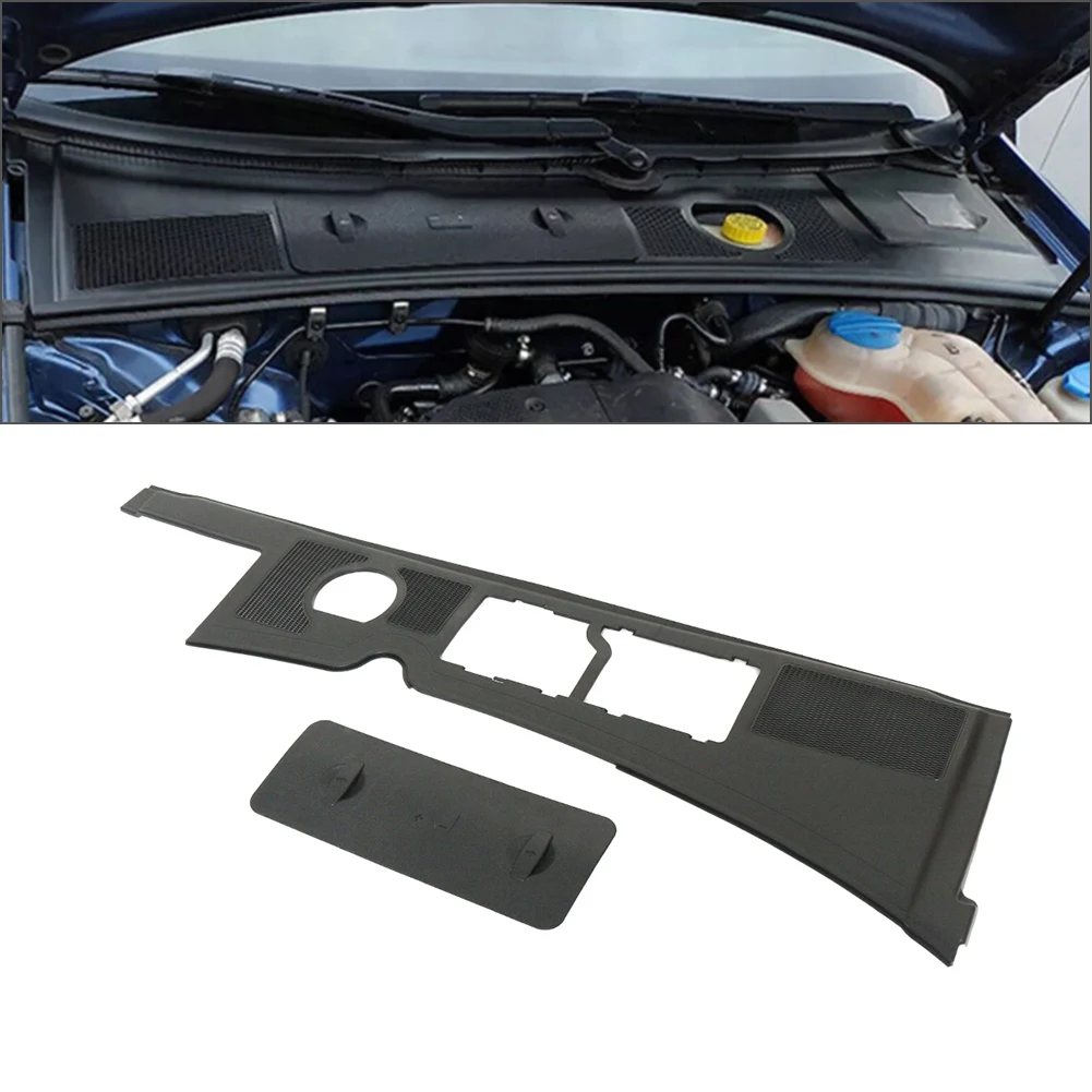 Auto Engine Hood Water Deflector Tray With Battery Cover Car Accessories Parts For Audi A4 B6 B7 S4 RS4 8E1819447 8E1819422A