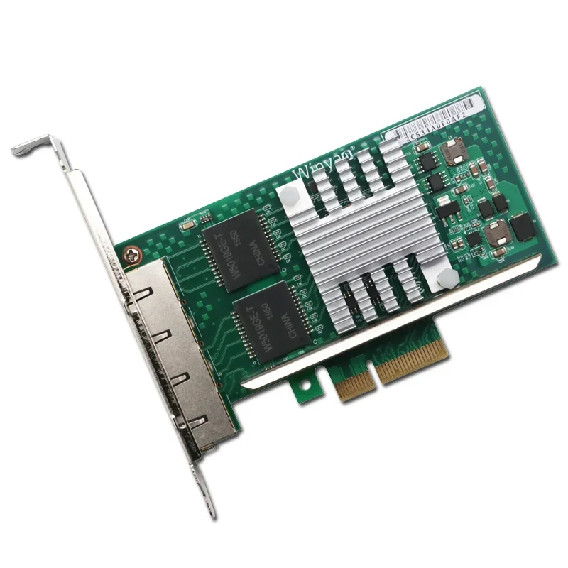 WYI350-T4V2 PCI-e X4 server 4-port gigabit network card i350-T4V2 Ethercat (twincat 3) main station network card