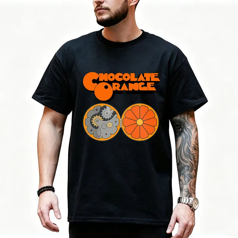 A Clockwork Orange 0825 Retro Movie Graphic T‑shirt Alex Droog Print Unisex Casual Tee Short Sleeve Streetwear All size S-6XL