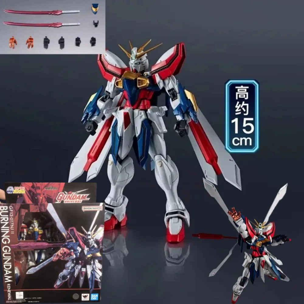 

Bandai Genuine GUNDAM UNIVERSE RX-78-2 GF13-017NJ II BURNING ASW-G-08 GUNDAM BARBATOS Action Anime Figures Toys Gift Model