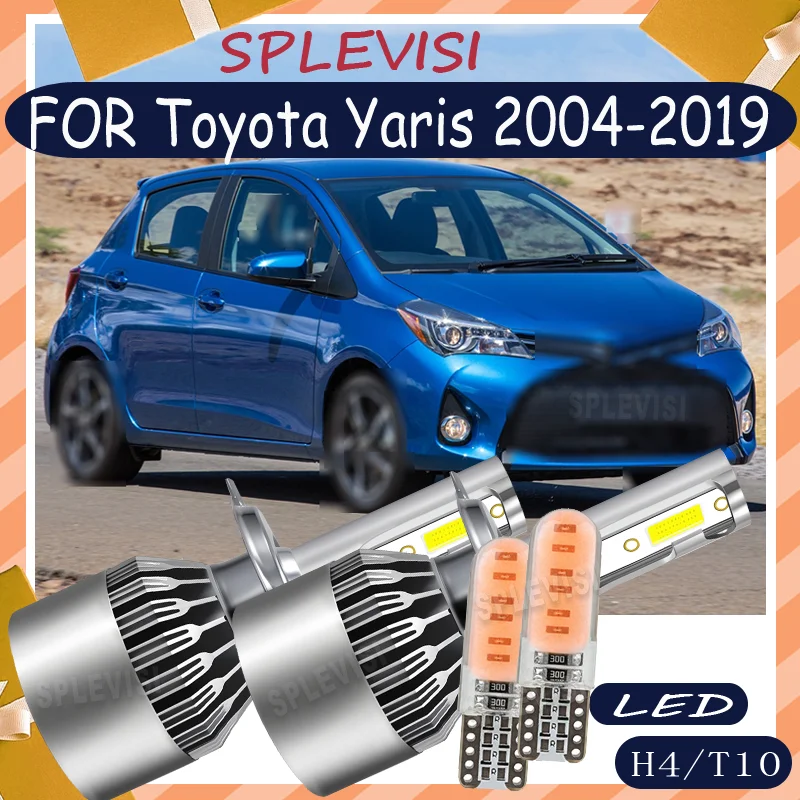 

Improved Night Lighting Performance H4 LED headlight For Toyota Yaris 2004 2005 2006 2007 2008 2009 2010 2011 2012 2013-2019