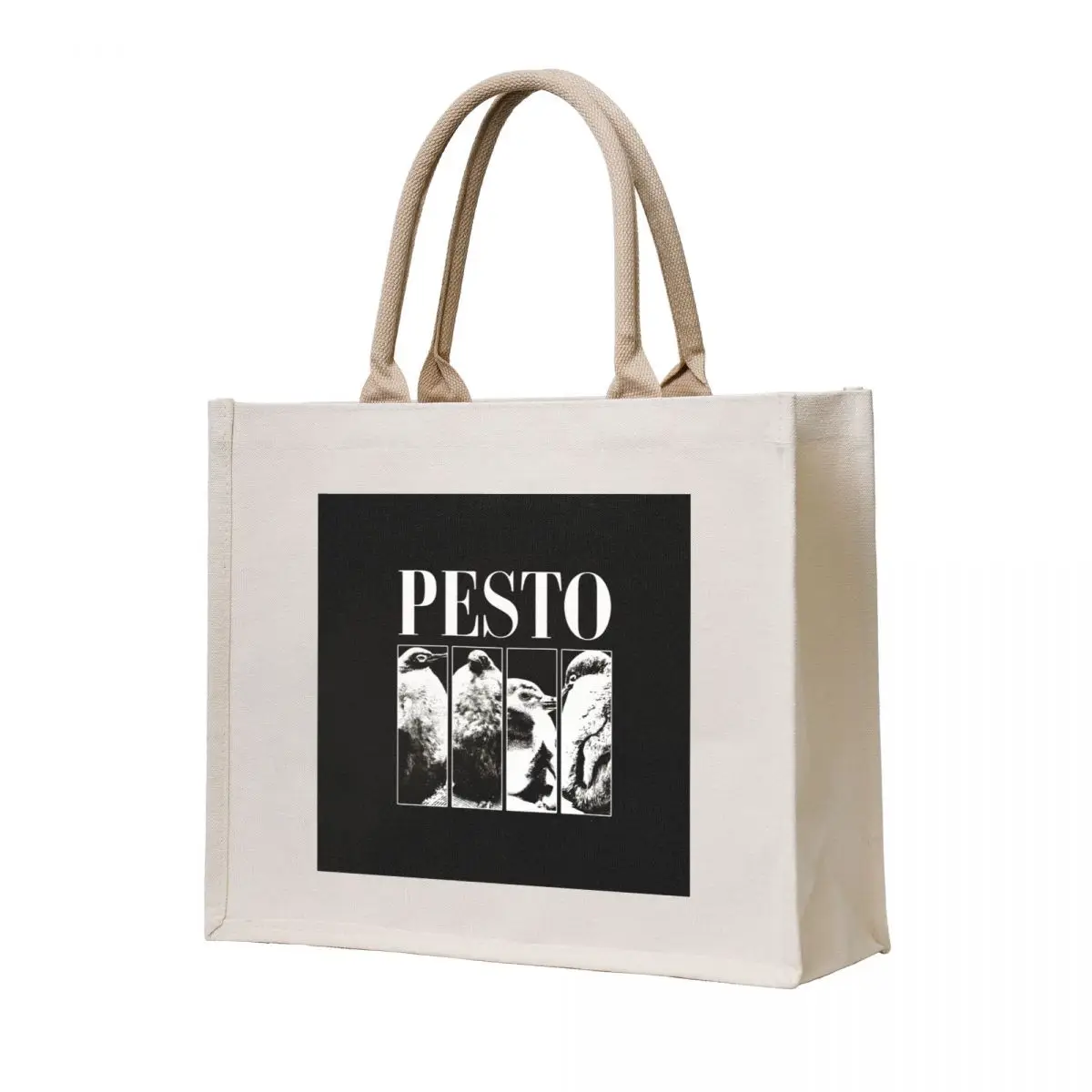 

Pesto Penguin Tote Bag custom canvas bag Eco bag eco pack shopper women