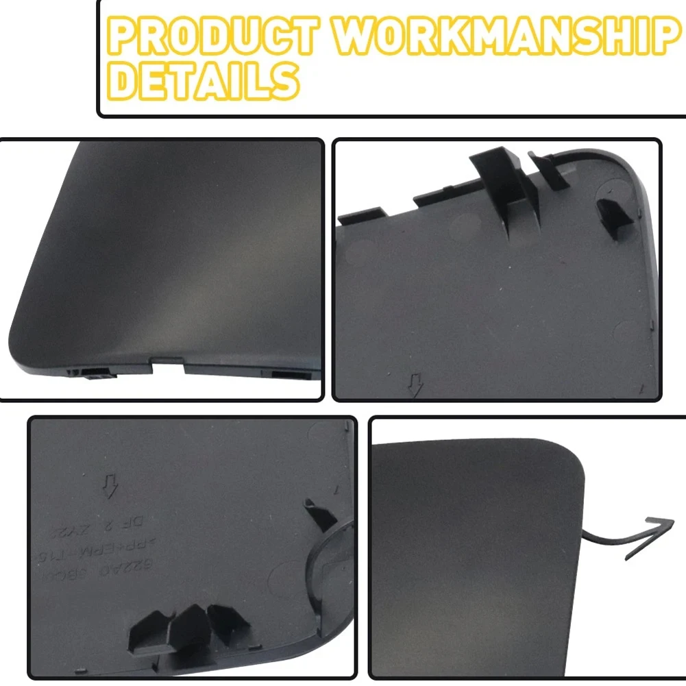 الناشر استبدال جزء أسود سحب هوك غطاء البلاستيك سحب هوك غطاء خصائص مستقرة 2015-2019 الإعداد #1