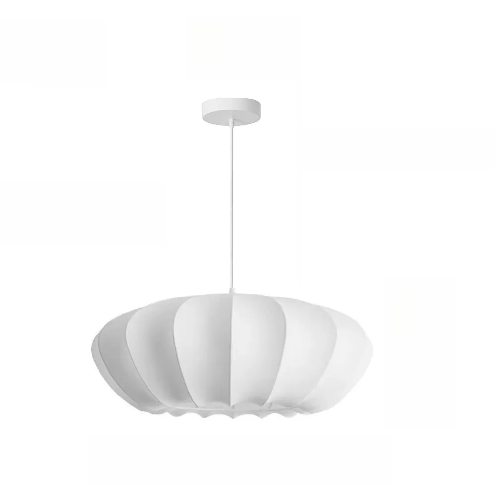 

JOYINLED Modern Silk Chandelier 60CM Nordic Living Room LED Chandeliers Restaurant Home Decor Ceiling Hanging Lamp Lustre