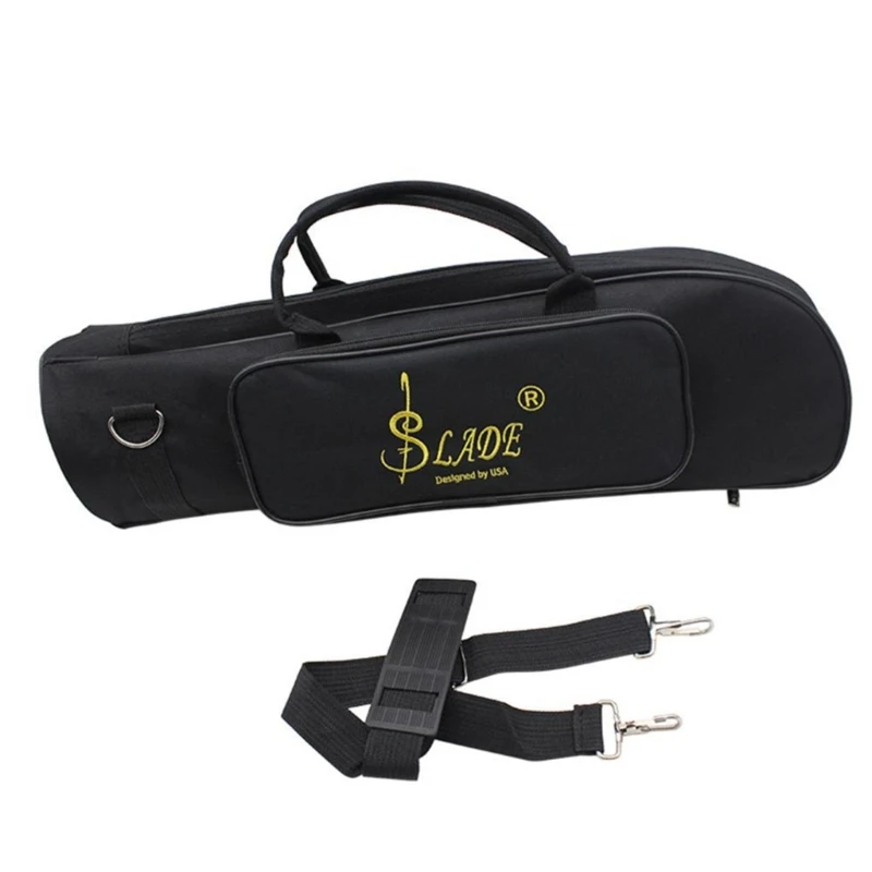 Double Zippers Design Storage Case, Trumpet Carrying Case, Waterproof Trumpet Bag, Lightweight Gig Bag